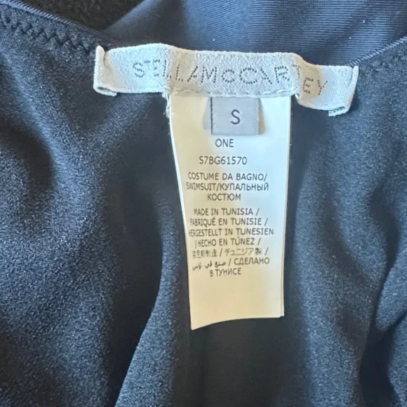 Stella McCartney Black One-Piece Swimsuit - Picture 8 of 8